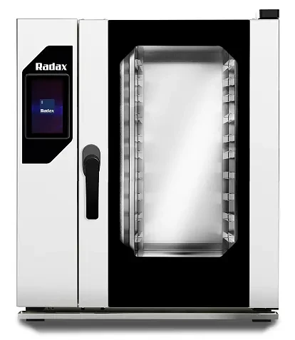 Бойлерный пароконвектомат Radax Dostoevsky DS10T7RL с панелью управления Touch Screen 7"