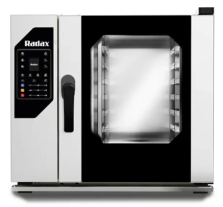 Бойлерный пароконвектомат Radax Dostoevsky DS06LGCL с панелью управления Digital 2,4"
